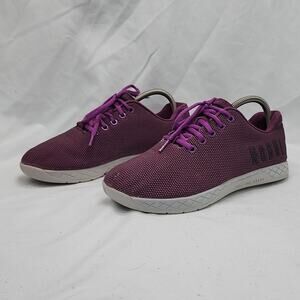 NO BULL DEEP PURPLE CROSS FIT TRAINERS SNEAKERS WOMENS 8.5 MENS 7 SUPERFABRIC